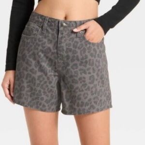 Wild Fable Leopard Print Women's Shorts